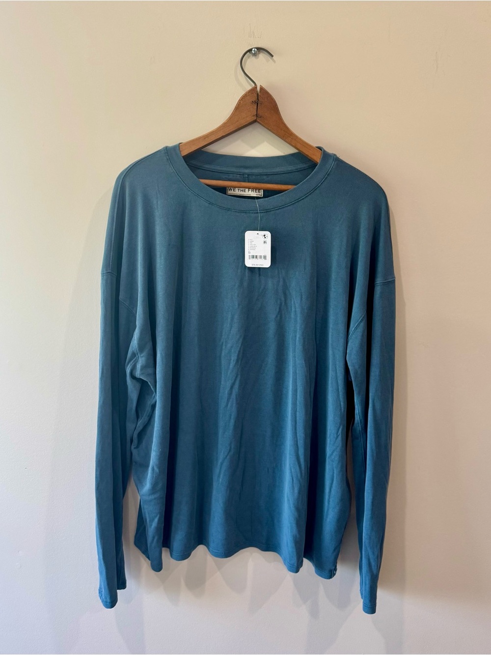 NWT Free People Lola Long Sleeve Tee